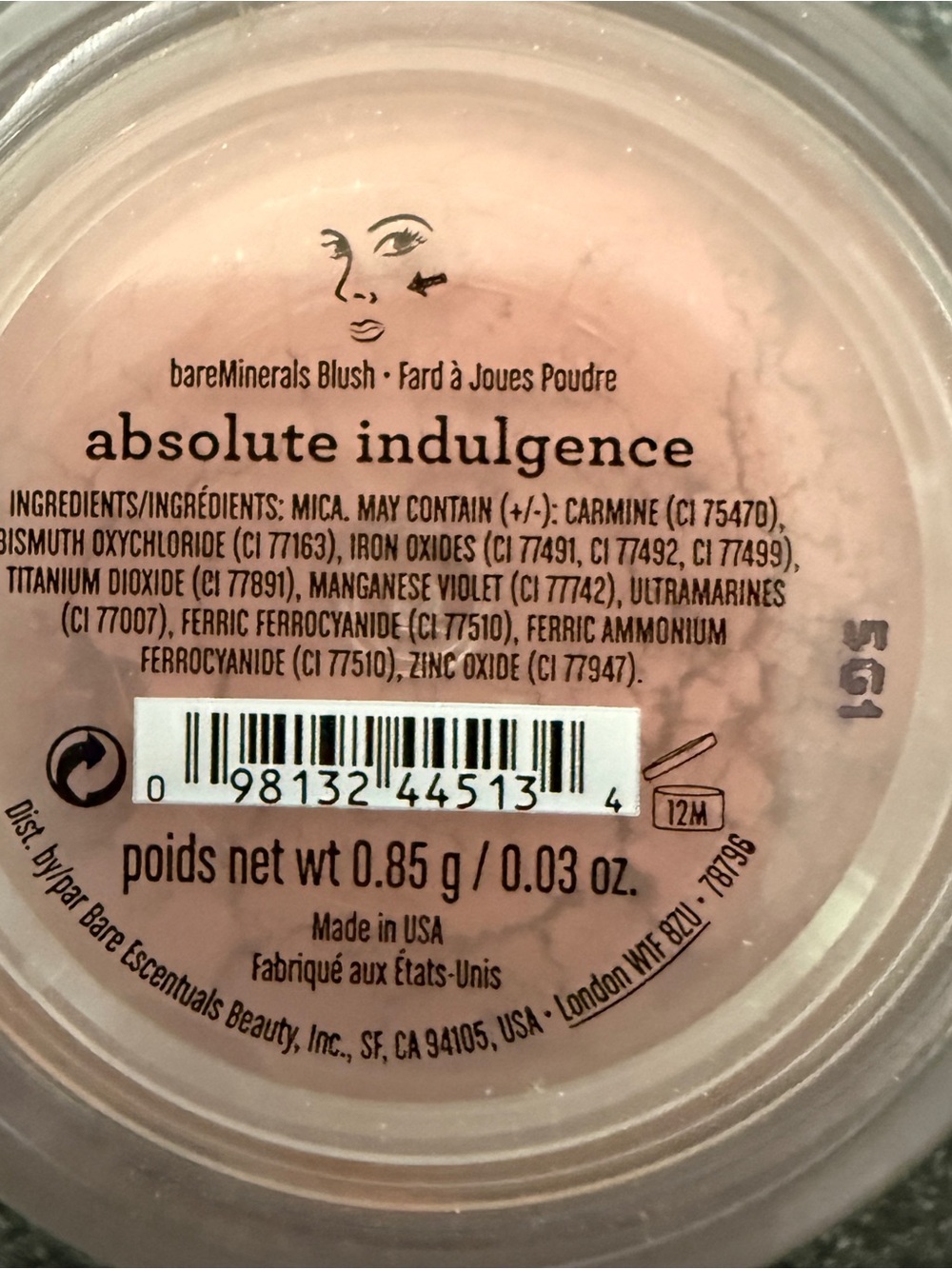 New! Bare Minerals Blush Set of Two plus One Refillable Compact - Picture 4 of 7
